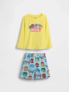 Marvel-Rashguard-Badeset für Baby & Kleinkind
