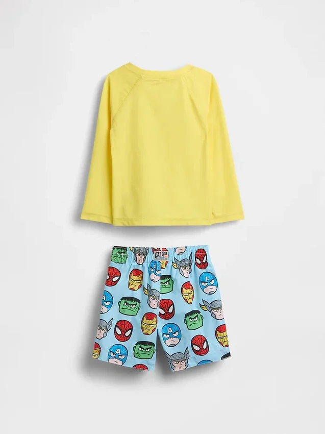 Marvel-Rashguard-Badeset für Baby & Kleinkind