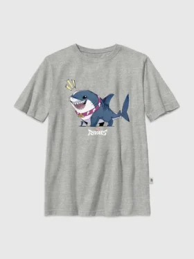 Marvel Rivals „Jeff the Shark“-Grafik-T-Shirt für Kinder