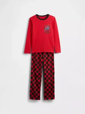 Marvel Spider-Man-Pyjama-Set aus recyceltem Material für Kinder