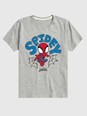 Marvel Spidey Doodle-T-Shirt mit kurzen Shorts für Kleinkinder