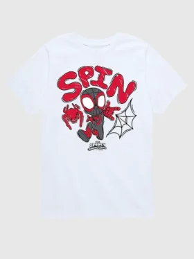 Marvel Spin Doodle-T-Shirt mit kurzem Ärmel für Kleinkinder