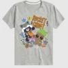 Marvel-T-Shirt für Kleinkinder mit Groot und Rocket, kurzärmelig