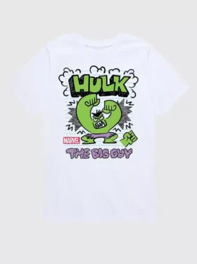 Marvel „The Incredible Hulk“ Doodle-T-Shirt mit kurzen Shorts für Kleinkinder