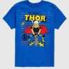 Marvel Thor Doodle-T-Shirt mit kurzen Shorts für Kleinkinder