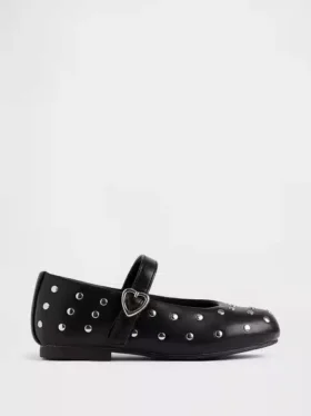 Mary-Jane-Ballerinas für Kleinkinder mit Nieten