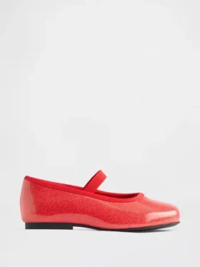 Mary-Jane-Ballerinas für Kleinkinder mit Schimmer