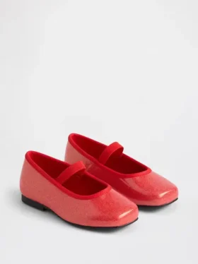 Mary-Jane-Ballerinas für Kleinkinder mit Schimmer