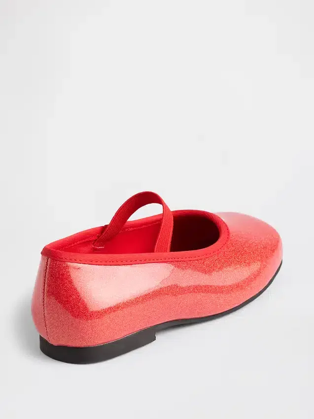 Mary-Jane-Ballerinas für Kleinkinder mit Schimmer