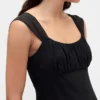 Maxikleid aus verschiedenen Materialien
