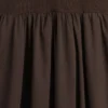 Maxikleid aus verschiedenen Materialien mit tief sitzender Taille