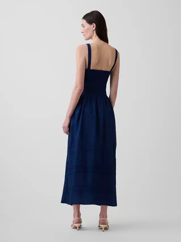 Maxikleid im Korsett-Stil mit Schnürung