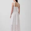 Maxikleid im Korsett-Stil mit Schnürung