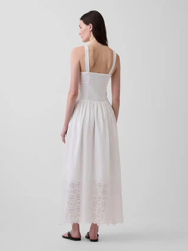Maxikleid im Korsett-Stil mit Schnürung