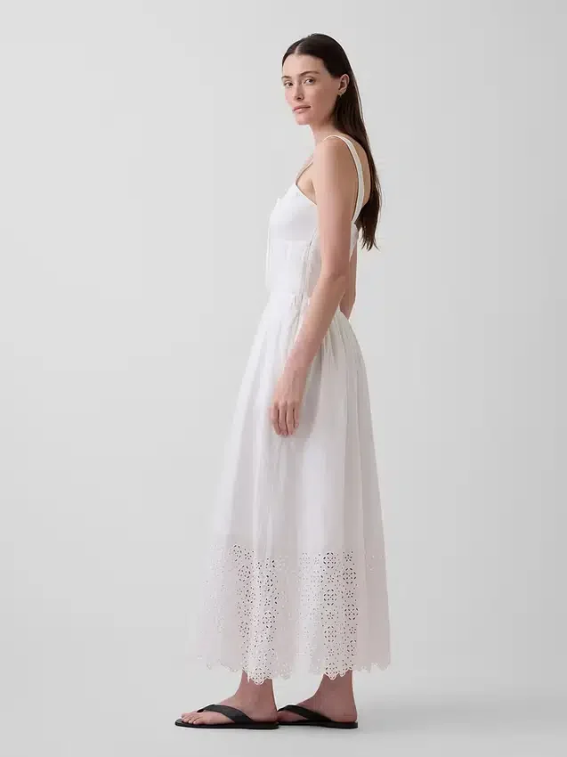 Maxikleid im Korsett-Stil mit Schnürung