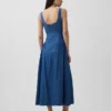 Maxikleid mit Raffungen