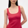 Maxikleid mit Raffungen