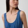 Maxikleid mit Raffungen