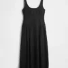 Maxikleid mit Raffungen