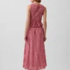 Maxirock mit Gingham-Muster