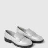 Metallic-Loafer für Kinder