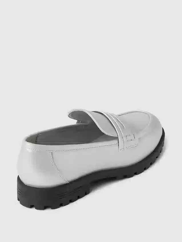 Metallic-Loafer für Kinder