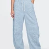 Mid-Rise-Jeans „Easy Horseshoe“ aus ultraweichem Denim mit Streifen