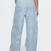 Mid-Rise-Jeans „Easy Horseshoe“ aus ultraweichem Denim mit Streifen