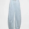 Mid-Rise-Jeans „Easy Horseshoe“ aus ultraweichem Denim mit Streifen