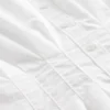 Midi-Hemdkleid aus Popeline mit tailliertem Schnitt