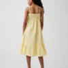 Midi-Kleid aus Baumwollgaze für Kinder