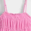 Midi-Kleid aus Baumwollgaze für Kinder