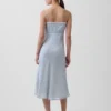 Midi-Unterkleid im Gingham-Look