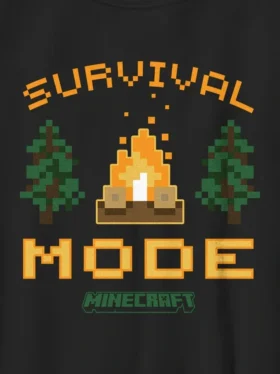 Minecraft-T-Shirt für Kinder im Survival-Modus