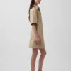 Mini-Hemdkleid aus Popeline