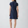 Mini-Hemdkleid mit Empire-Taille