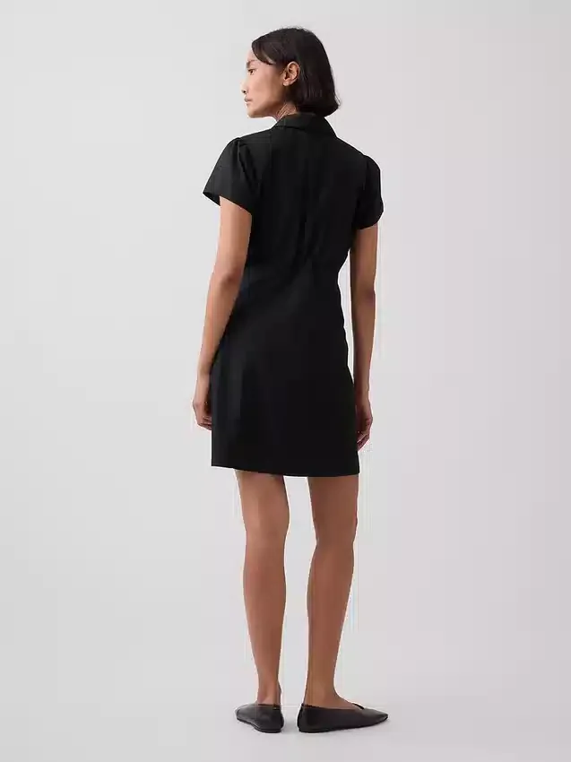 Mini-Hemdkleid mit Empire-Taille