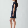 Mini-Hemdkleid mit Empire-Taille