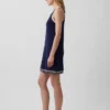 Mini-Kleid aus 100 % Baumwolle, gehäkelt