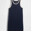 Mini-Kleid aus 100 % Baumwolle, gehäkelt