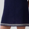 Mini-Kleid aus 100 % Baumwolle, gehäkelt