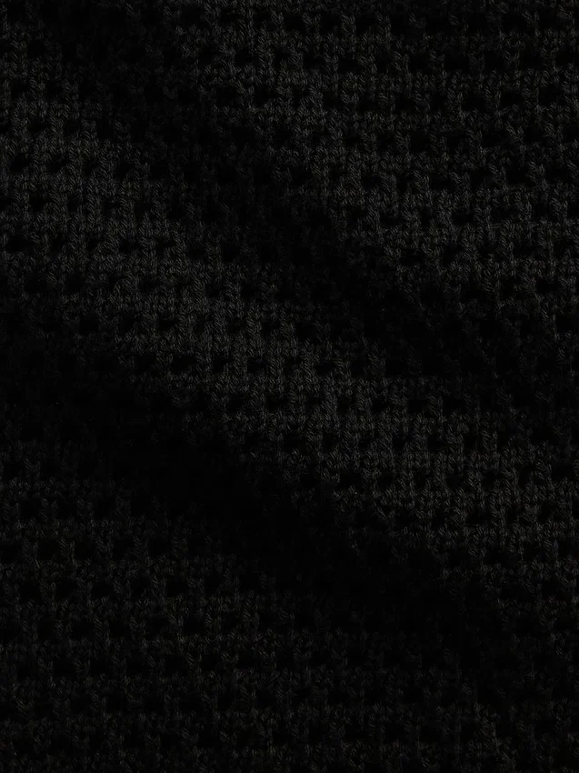Mini-Kleid aus 100 % Baumwolle, gehäkelt