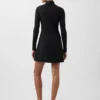 Mini-Kleid mit Bistretch-Nähten