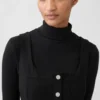 Mini-Kleid mit Bistretch-Nähten