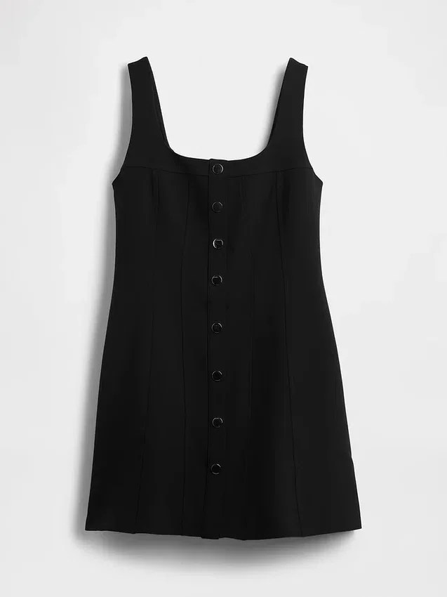Mini-Kleid mit Bistretch-Nähten
