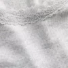 Mini-Pyjama-Oberteil mit Rippenbündchen und Spitzenbesatz