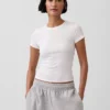 Mini-Ripp-Pyjama-T-Shirt