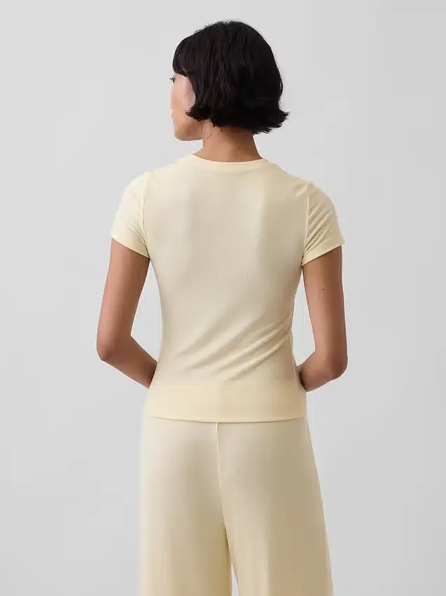 Mini-Ripp-Pyjama-T-Shirt