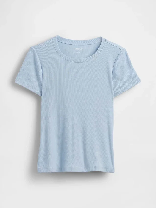 Mini-Ripp-Pyjama-T-Shirt