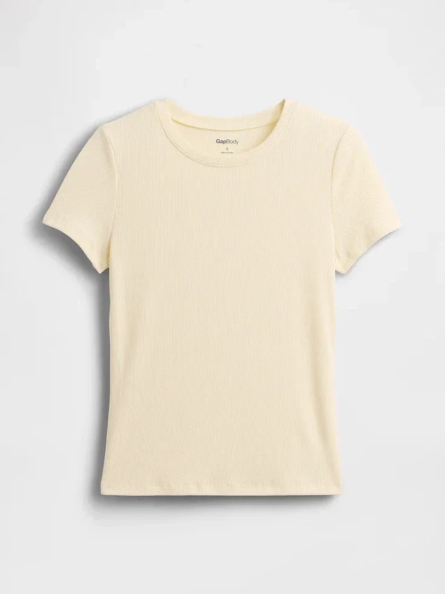 Mini-Ripp-Pyjama-T-Shirt
